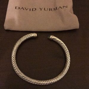 260 David Yurman Prasiolite Diamonds Cable Cuff